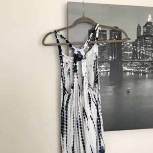 tie die summer dress